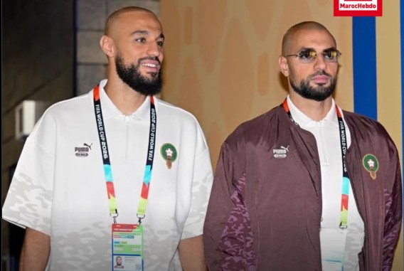 Retour des lions de l'atlas à Rabat